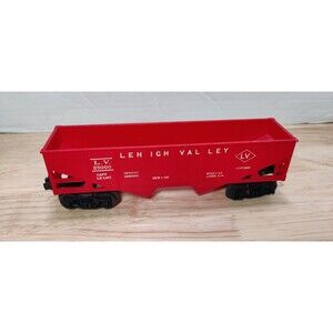 Lionel O Gauge Leligh Valley LV25000 2-Bay Hopper Train Car-Trains